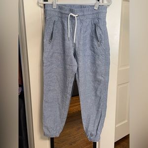 Athleta Cabo Linen jogger 6P